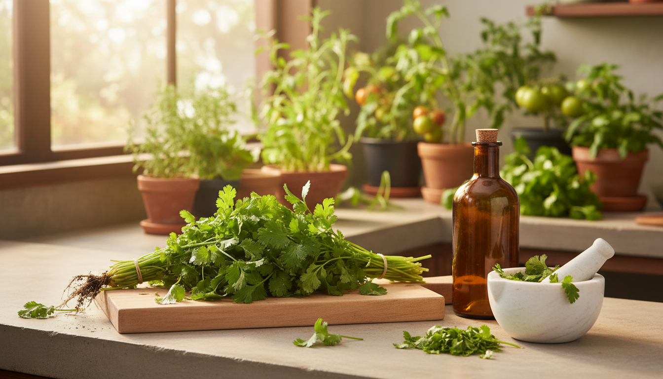 Cilantro Essential Oil cilantro essential oil